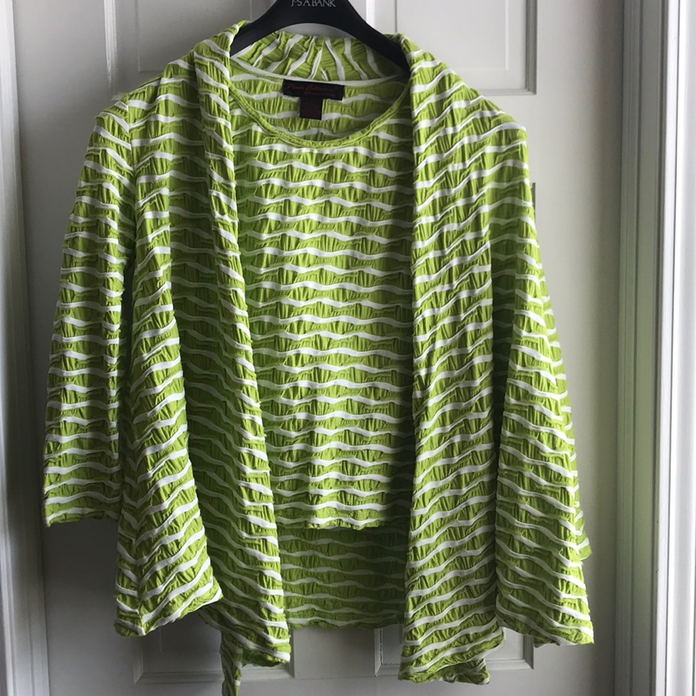 2-Piece Tank/Jacket Summer Set